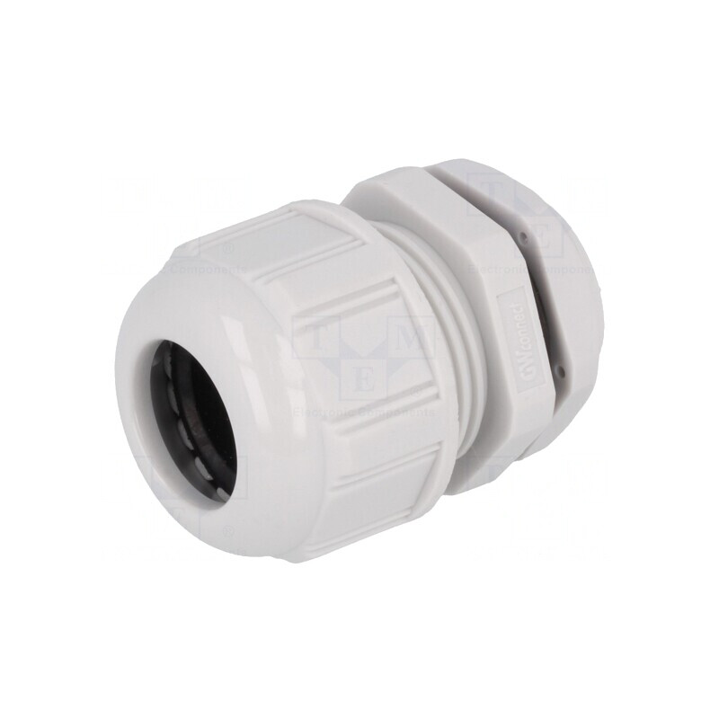 Garnitură etanşare IP68 poliamidă gri M25 1,5 | Electronic-mag.ro | Componente Electronice