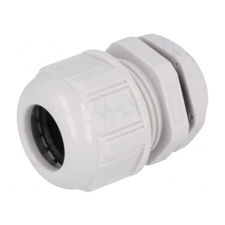 Garnitură etanşare IP68 poliamidă gri M25 1,5 | Electronic-mag.ro | Componente Electronice