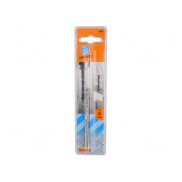 Burghiu Metal 6mm Oțel Rapid HSS Blister | Electronic-mag.ro | Componente Electronice