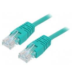 Cabluri Ethernet Patch Cord U/UTP 5e 5m Verde | Electronic-mag.ro | Componente Electronice