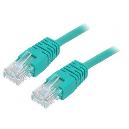 Cabluri Ethernet Patch Cord U/UTP 5e 5m Verde | Electronic-mag.ro | Componente Electronice