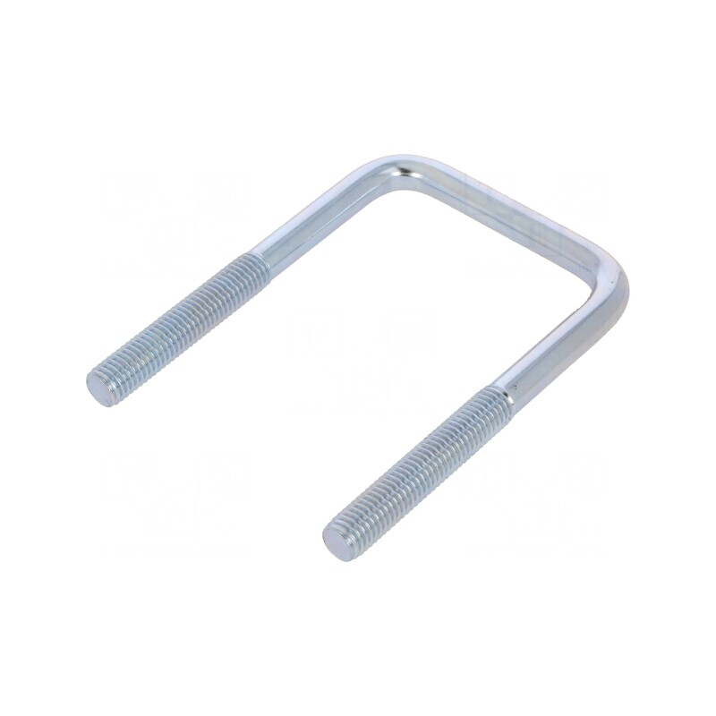 Bridă U oțel zinc 53mm 61mm | Electronic-mag.ro | Componente Electronice