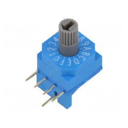 Întrerupător Codificare HEX/BCD 16 Poz THT 80mΩ | Electronic-mag.ro | Componente Electronice