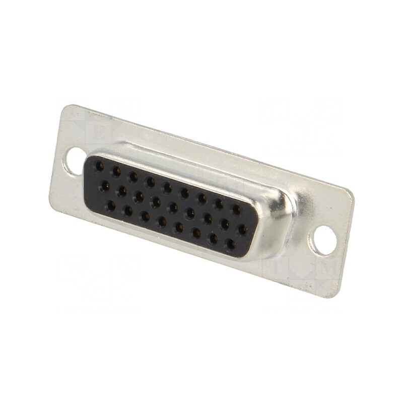 Mufă D-Sub 26-Pin Neagră pentru Cablu | Electronic-mag.ro | Componente Electronice