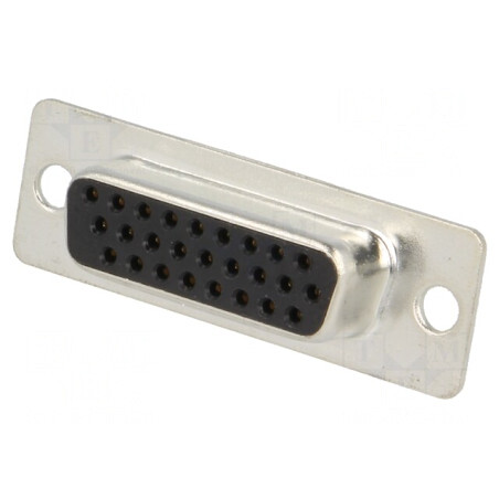 Mufă D-Sub 26-Pin Neagră pentru Cablu | Electronic-mag.ro | Componente Electronice