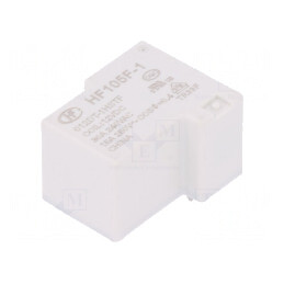 Releu electromagnetic SPST-NO 12VDC 40A PCB | Electronic-mag.ro | Componente Electronice