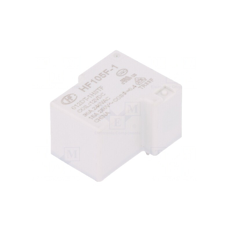 Releu electromagnetic SPST-NO 12VDC 40A PCB | Electronic-mag.ro | Componente Electronice