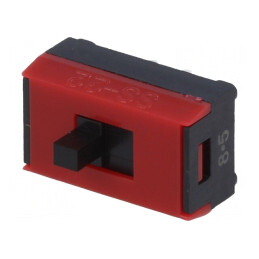 Comutator Glisant DPDT Vertical 0,1A 30VDC ON-ON | Electronic-mag.ro | Componente Electronice