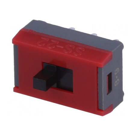 Comutator Glisant DPDT Vertical ON-ON 30V | Electronic-mag.ro | Componente Electronice