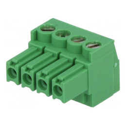 Regletă de conexiuni deconectabilă 3,5mm 4 piste | Electronic-mag.ro | Componente Electronice
