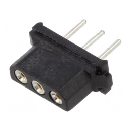 Soclu PCB-cablu/PCB mamă Datamate L-Tek 2mm 3 PIN THT 800V | Electronic-mag.ro | Componente Electronice