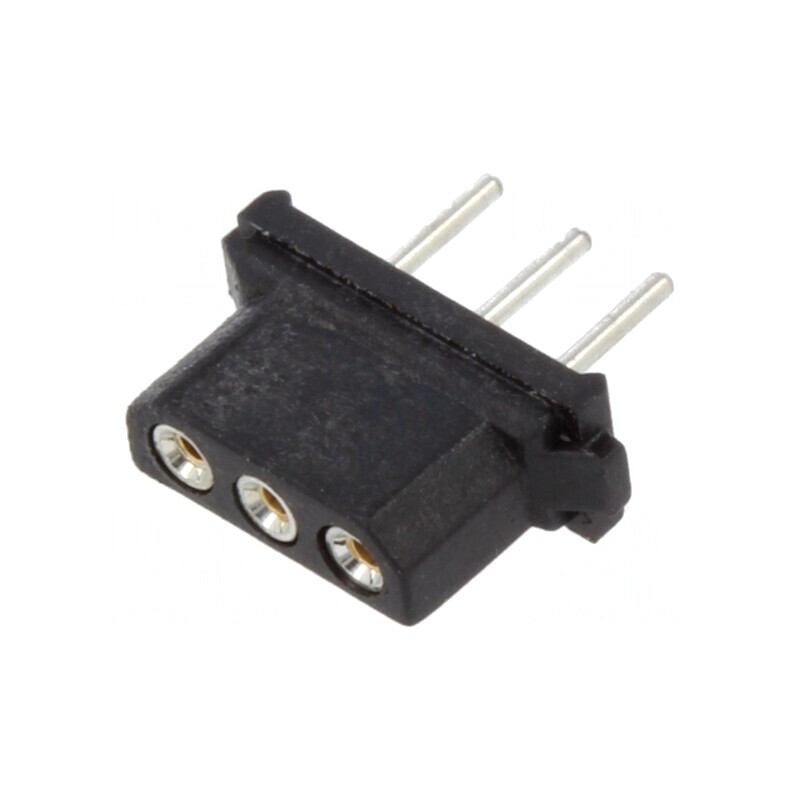 Soclu PCB-cablu/PCB mamă Datamate L-Tek 2mm 3 PIN THT 800V | Electronic-mag.ro | Componente Electronice