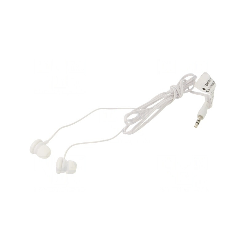 Căști In-Ear Albe Jack 3,5mm 1,2m | Electronic-mag.ro | Componente Electronice