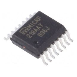 Receptor RF Serial Transparent QSOP16 3-3.6V -110dBm
