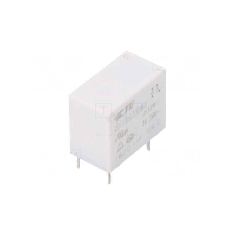 Releu Electromagnetic SPST-NO 12VDC 8A 250VAC | Electronic-mag.ro | Componente Electronice