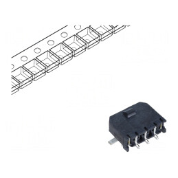 Conector Micro-Fit 3.0 3mm cu 3 pini SMT Glow-Wire