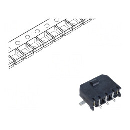 Conector Micro-Fit 3.0 3mm cu 3 pini SMT Glow-Wire | Electronic-mag.ro | Componente Electronice