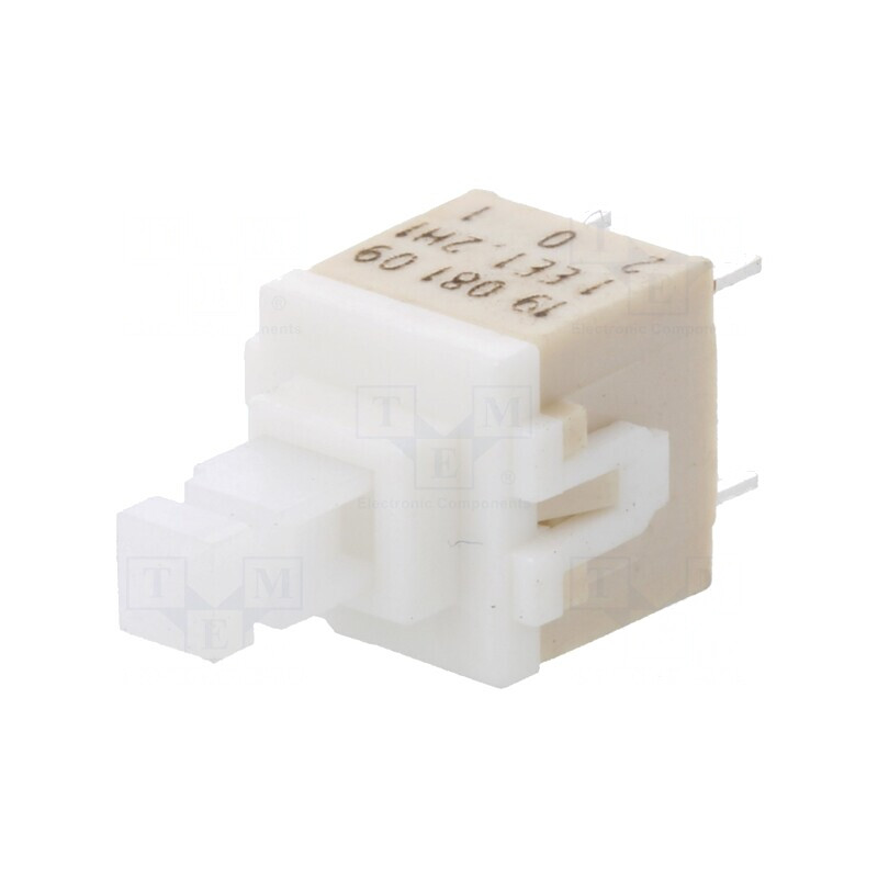 Comutator tastatură albă DPST 0.1A/32VDC | Electronic-mag.ro | Componente Electronice