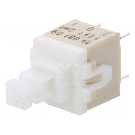 Comutator tastatură albă DPST 0.1A/32VDC | Electronic-mag.ro | Componente Electronice