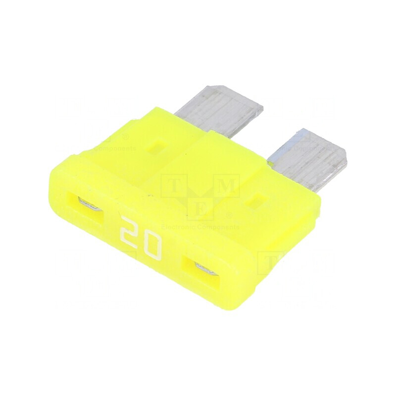 Siguranță Auto 20A 12VDC SMART GLOW 19mm | Electronic-mag.ro | Componente Electronice