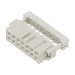 14 Way Grey MK II Receptacle | Electronic-mag.ro | Componente Electronice