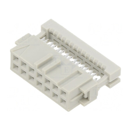 14 Way Grey MK II Receptacle | Electronic-mag.ro | Componente Electronice