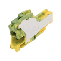 Fişă galben-verde 0,2-2,5mm2 cu arc | Electronic-mag.ro | Componente Electronice