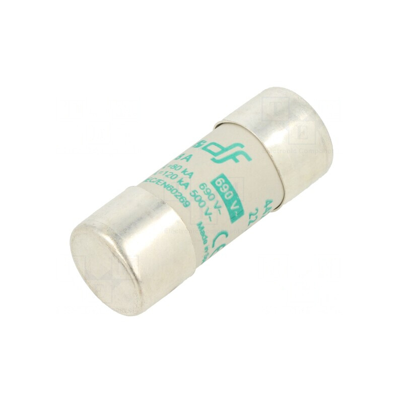 Siguranță AM 8A 690VAC 22x58mm | Electronic-mag.ro | Componente Electronice