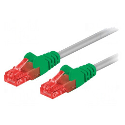 Patch Cord Ethernet Cat6 2m Gri | Electronic-mag.ro | Componente Electronice