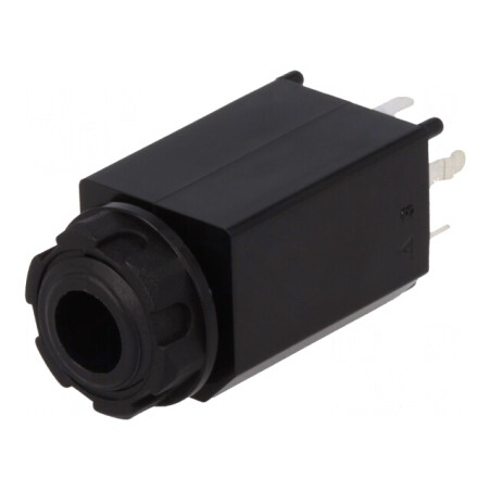 Soclu Jack 6.3mm Stereo cu Întrerupător Dublu | Electronic-mag.ro | Componente Electronice