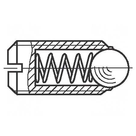 Clichet cu bilă oţel M4 9,8mm HALDER BN 13363 | Electronic-mag.ro | Componente Electronice