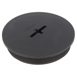 Capac de protecție neagră IP54 SKINDICHT M63 | Electronic-mag.ro | Componente Electronice