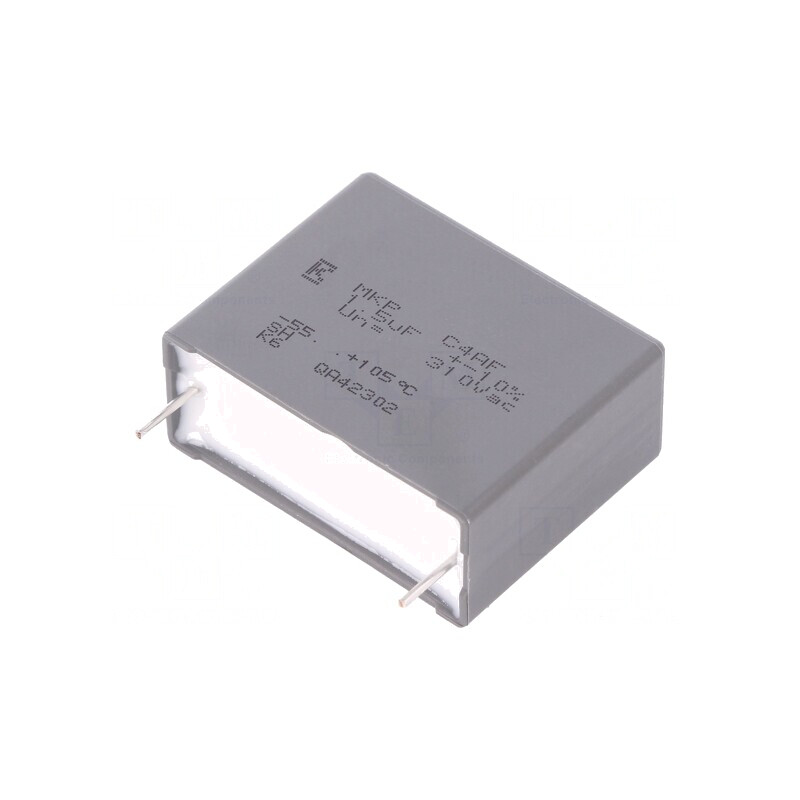 Condensator Polipropilenă 1.5uF 310VDC THT | Electronic-mag.ro | Componente Electronice