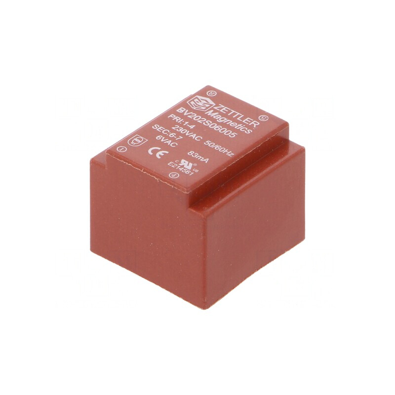 Transformator încapsulat 0,5VA 230V 6,3V PCB | Electronic-mag.ro | Componente Electronice