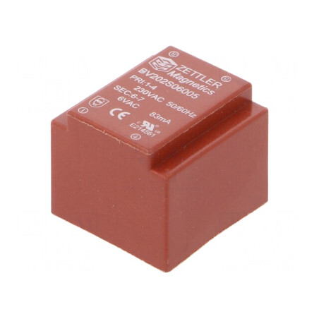 Transformator încapsulat 0,5VA 230V 6,3V PCB | Electronic-mag.ro | Componente Electronice
