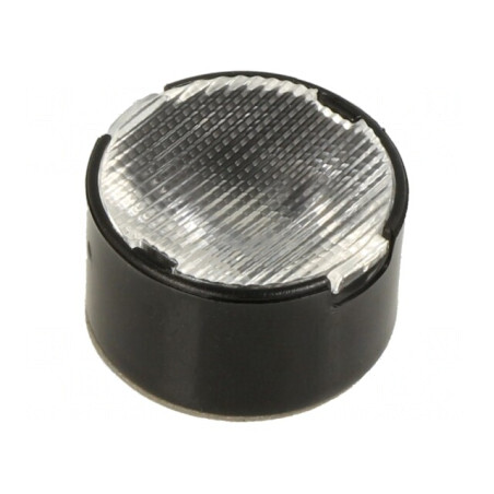 Lentilă LED Rotundă Plexiglass Transparentă 14-41° | Electronic-mag.ro | Componente Electronice