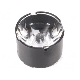 Lentilă LED Rotundă Transparentă PMMA 6-12° 22mm | Electronic-mag.ro | Componente Electronice