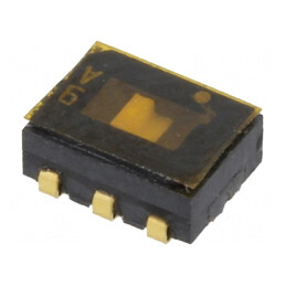 Comutator Glisant DPDT 0,1A 6VDC SMT ON-ON | Electronic-mag.ro | Componente Electronice