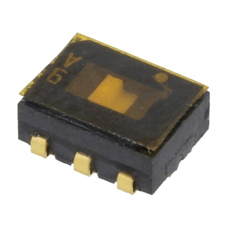 Comutator Glisant DPDT 0,1A 6VDC SMT ON-ON | Electronic-mag.ro | Componente Electronice