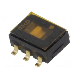Comutator glisant DPDT 0,1A 6V SMT ON-ON | Electronic-mag.ro | Componente Electronice