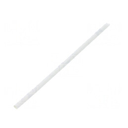 Manșon Termocontractabil Flexibil 2:1 2.4mm Alb | Electronic-mag.ro | Componente Electronice