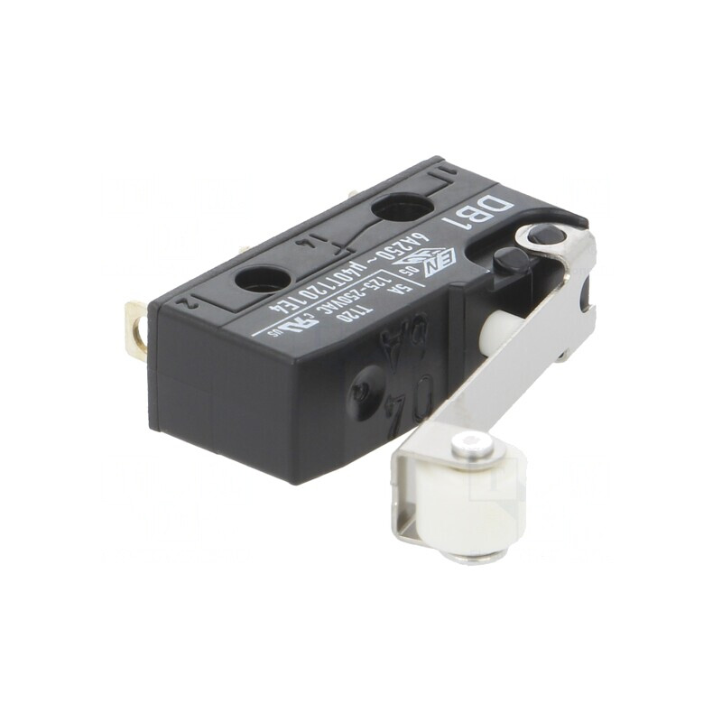 Microîntrerupător SNAP ACTION cu Rulou 6A 250VAC 0,1A 80VDC | Electronic-mag.ro | Componente Electronice