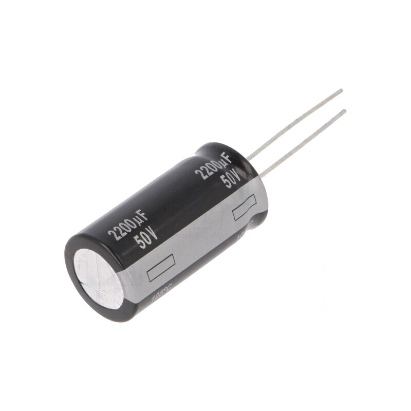 Condensator Electrolitic THT 2200uF 50V 16x31.5mm | Electronic-mag.ro | Componente Electronice