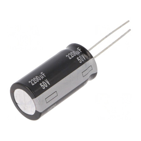 Condensator Electrolitic THT 2200uF 50V 16x31.5mm | Electronic-mag.ro | Componente Electronice