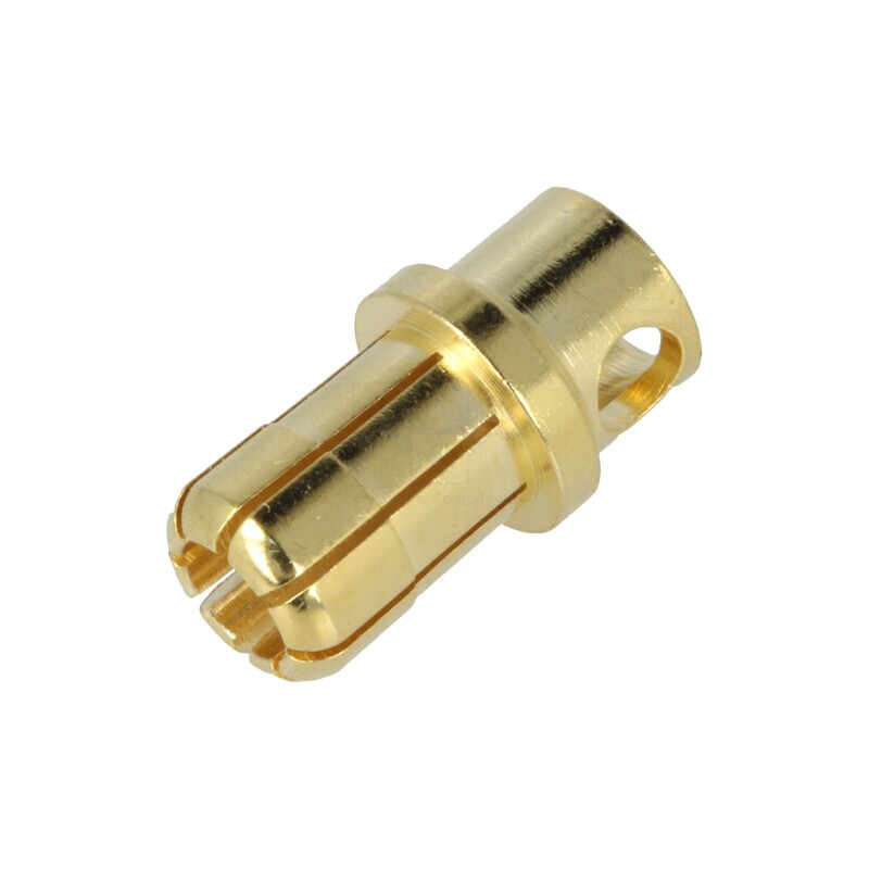 Conector Banană 8mm Mufă 80A 6AWG | Electronic-mag.ro | Componente Electronice
