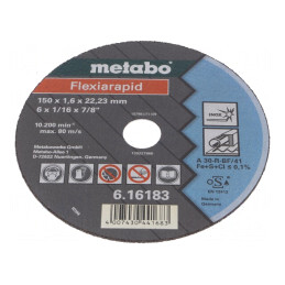 Disc de tăiere 150mm 22,23mm 1,6mm | Electronic-mag.ro | Componente Electronice