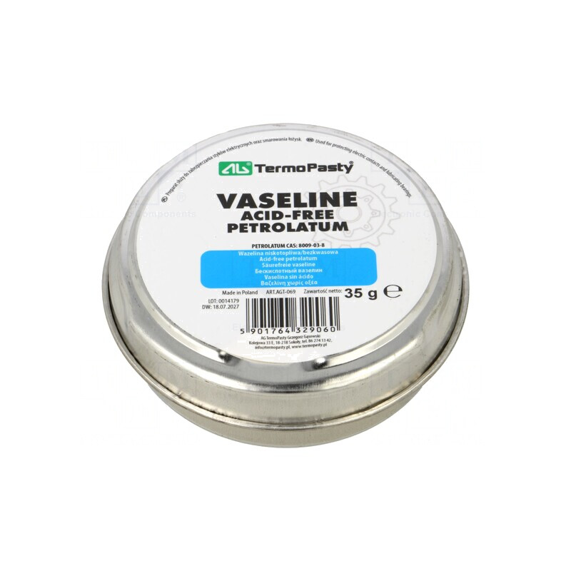Vaselină Albă Pastă 35g Fără Acid | Electronic-mag.ro | Componente Electronice