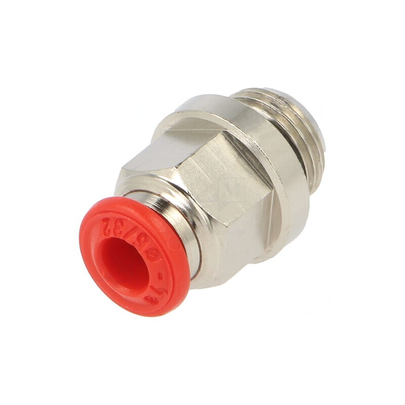 Racord Push-In Simblu Alamă Nichelată 1/8" | Electronic-mag.ro | Componente Electronice
