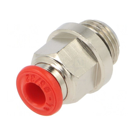 Racord Push-In Simblu Alamă Nichelată 1/8" | Electronic-mag.ro | Componente Electronice