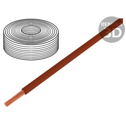 Cablu Electric Cupru 4mm2 Maro 450V/750V | Electronic-mag.ro | Componente Electronice